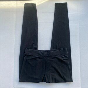 Victoria Secret PINK Black Leggings Women Size S Minimalist Athleisure Yoga